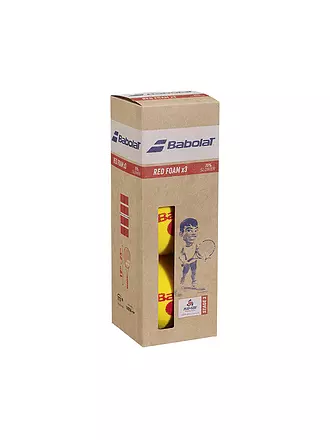 BABOLAT | Palle da tennis Red Foam, confezione da 3 | 